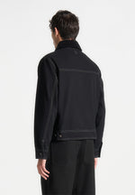nino-clasp-detail-contrast-stitch-gabardine-jacket-black
