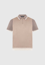 colour-block-zip-polo-shirt-taupe