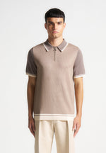 colour-block-zip-polo-shirt-taupe