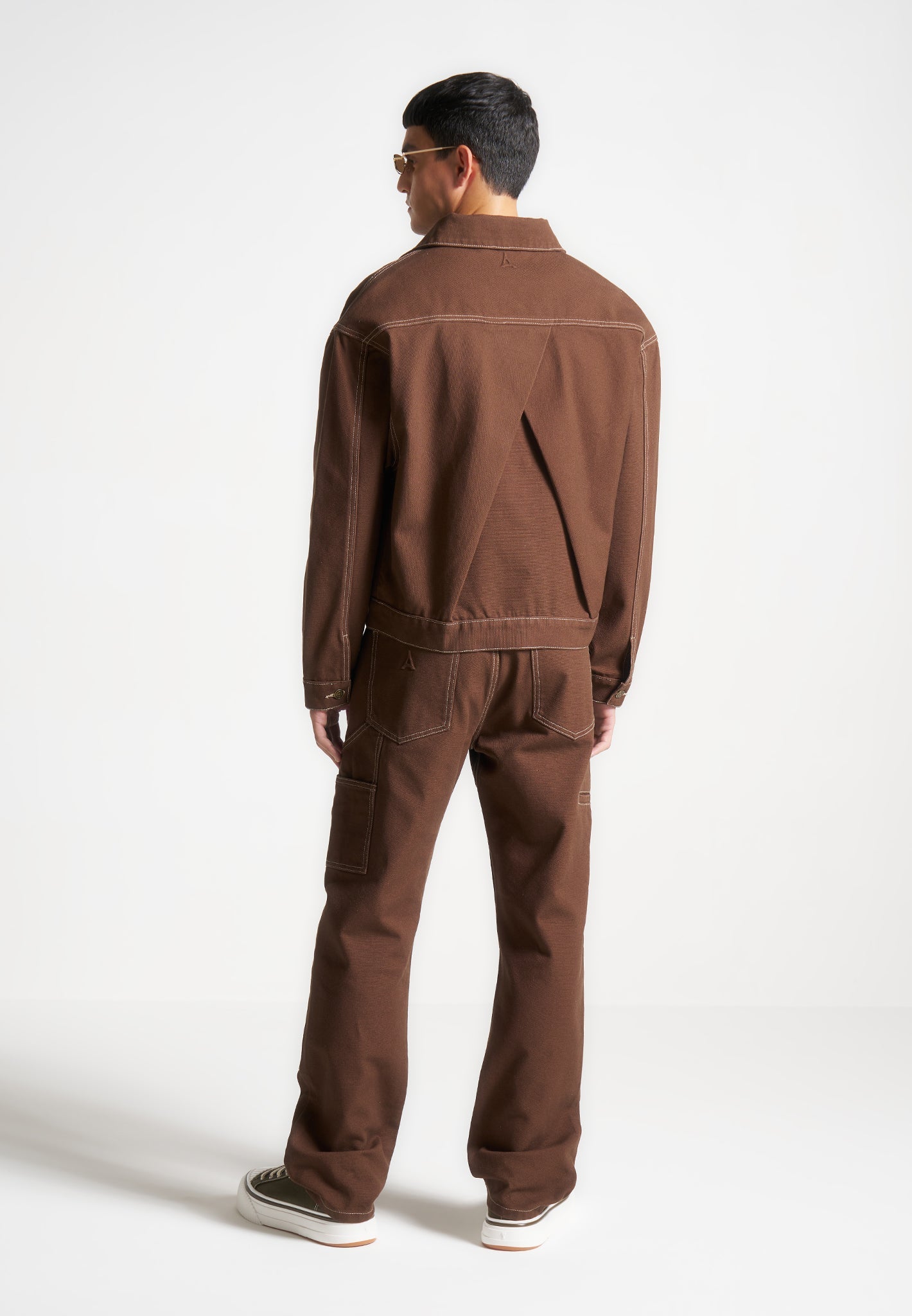 contrast-stitch-carpenter-jacket-brown