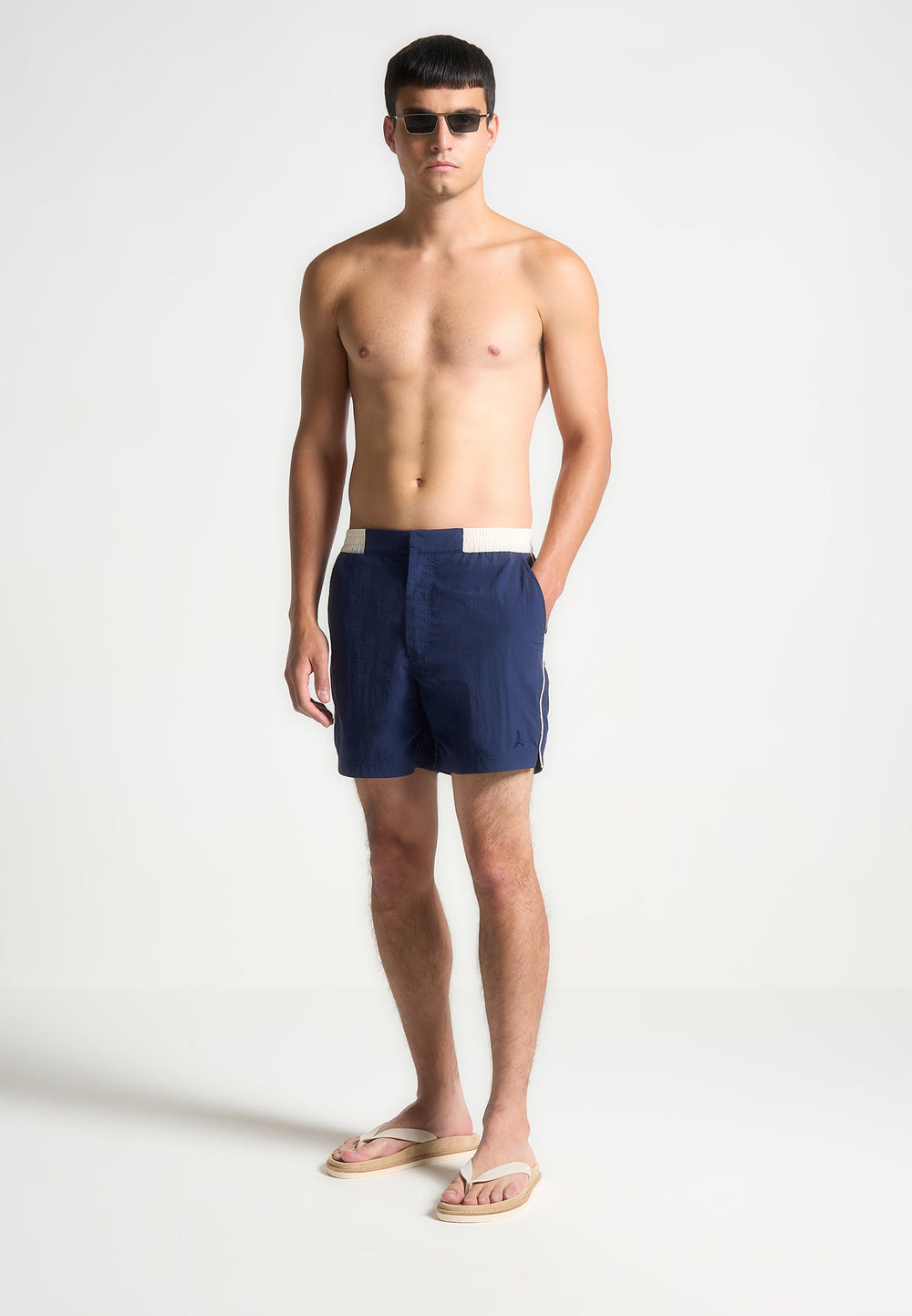 contrast-waistband-swim-shorts-navy-cream