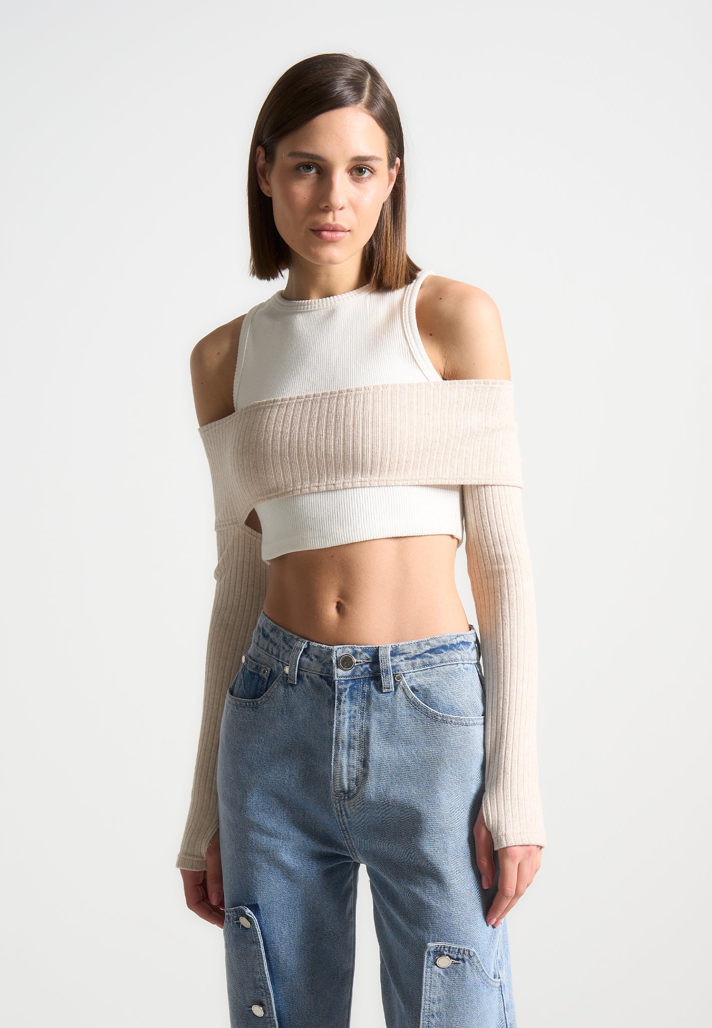 crop-top-with-knitted-overlay-white-beige