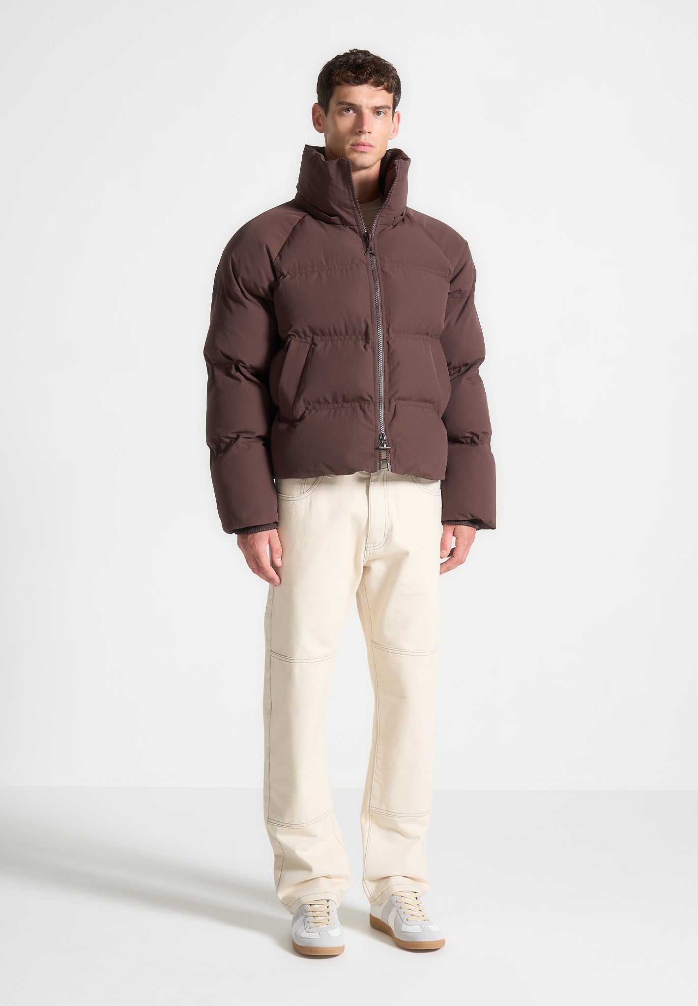 cropped-raglan-wrap-neck-puffer-jacket-brown