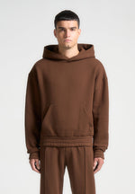 eternal-cropped-hoodie-brown