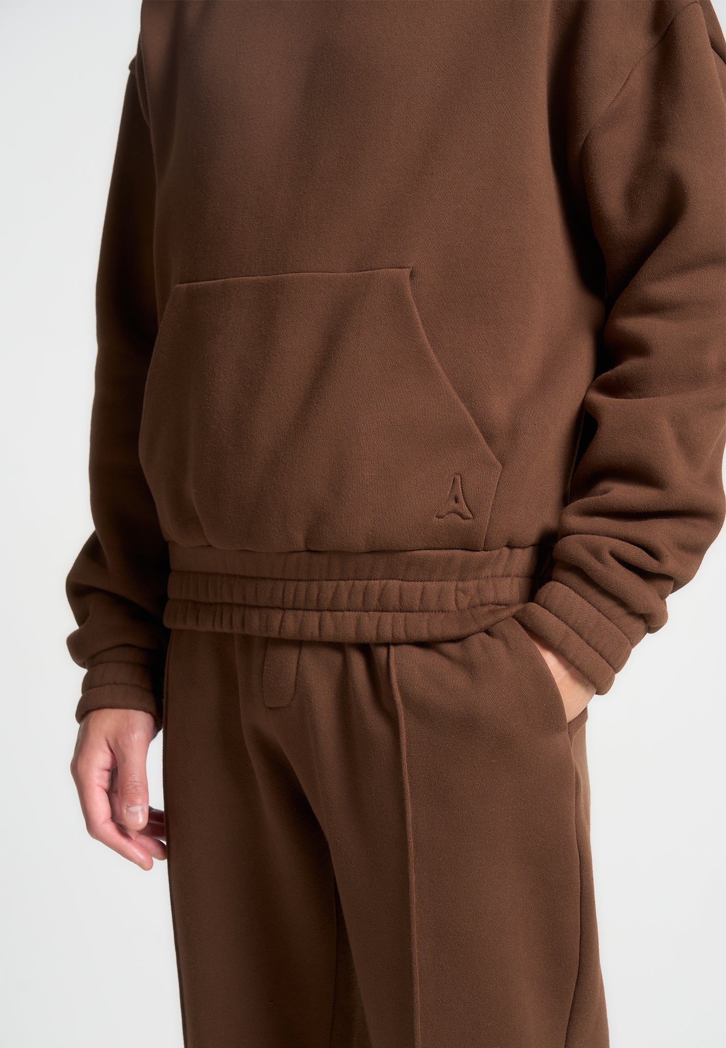 eternal-cropped-hoodie-brown