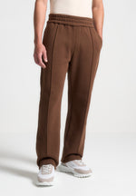 eternel-pintuck-joggers-brown