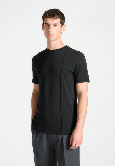ts002-regular-fit-cotton-t-shirt-with-pintuck-black
