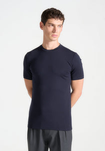 T⁠S003 - Fitted Luxe T-Shirt - Navy