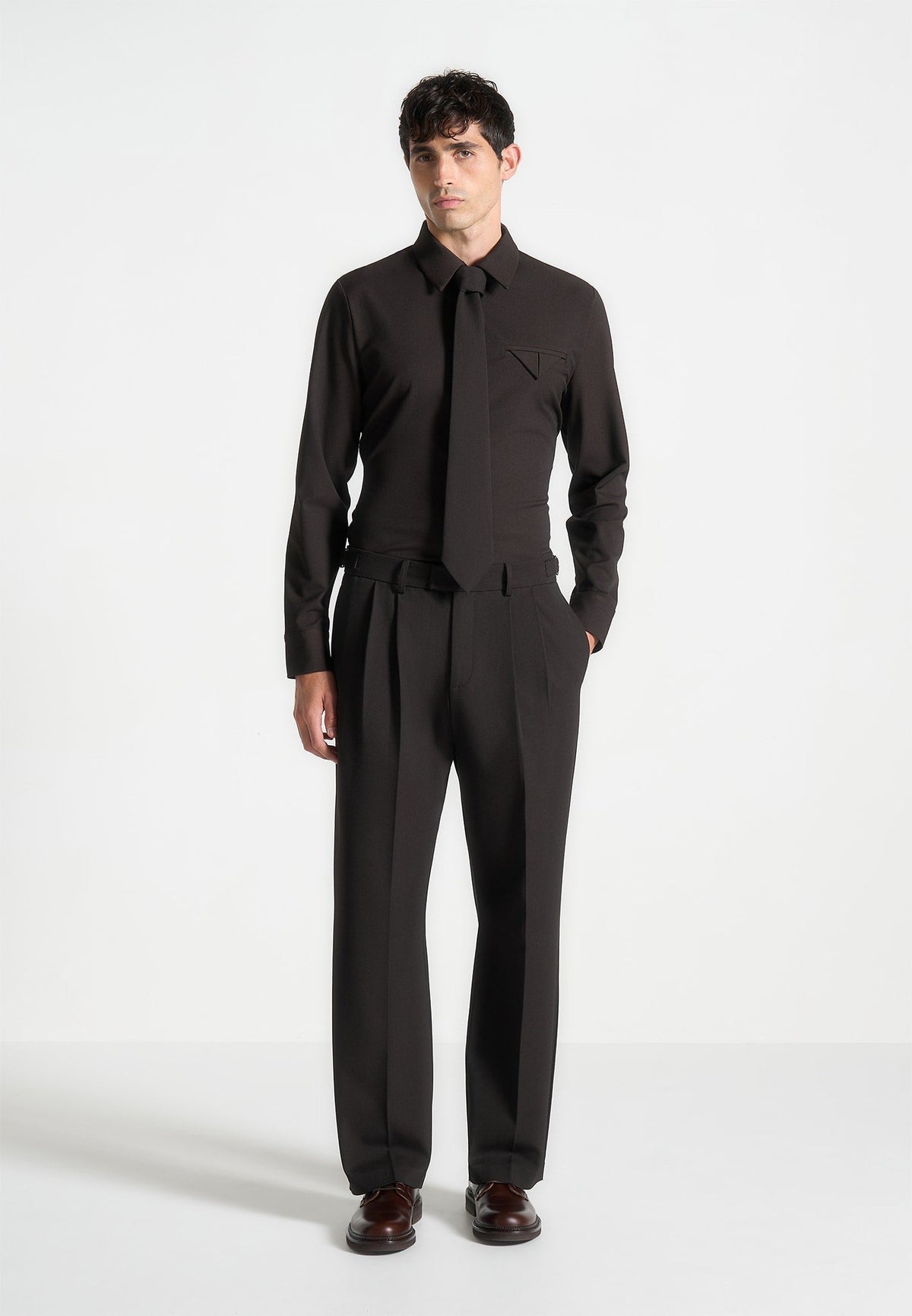 AC002 - Tie - Brown