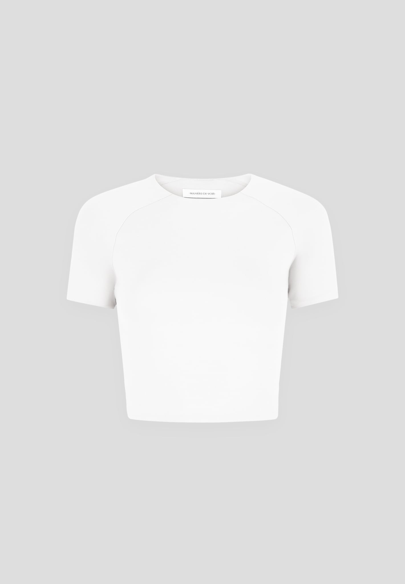Éternelle Wide Shoulder Bodysuit - Off White