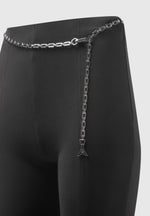 fit-and-flare-leggings-with-chain-black