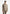Leo - Hatched Tailored Long Sleeve Overshirt - Khaki
