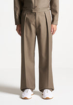 hatched-tailored-pleated-trousers-khaki