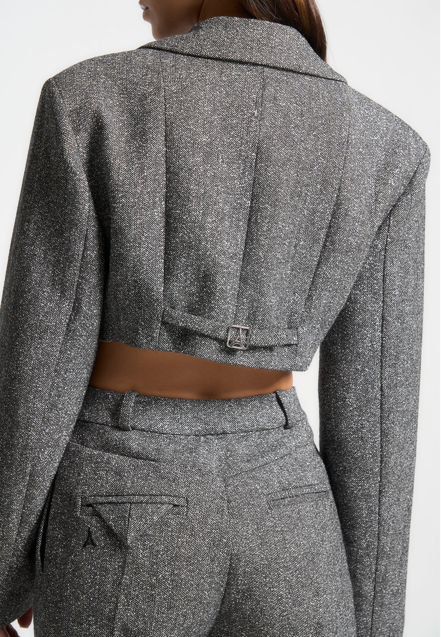 herringbone-wide-shoulder-cropped-blazer-grey