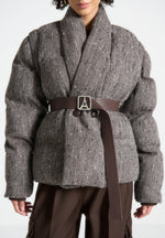 inez-herringbone-wool-wrap-belted-puffer-jacket-brown