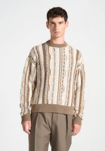 jacquard-cotton-knit-jumper-beige