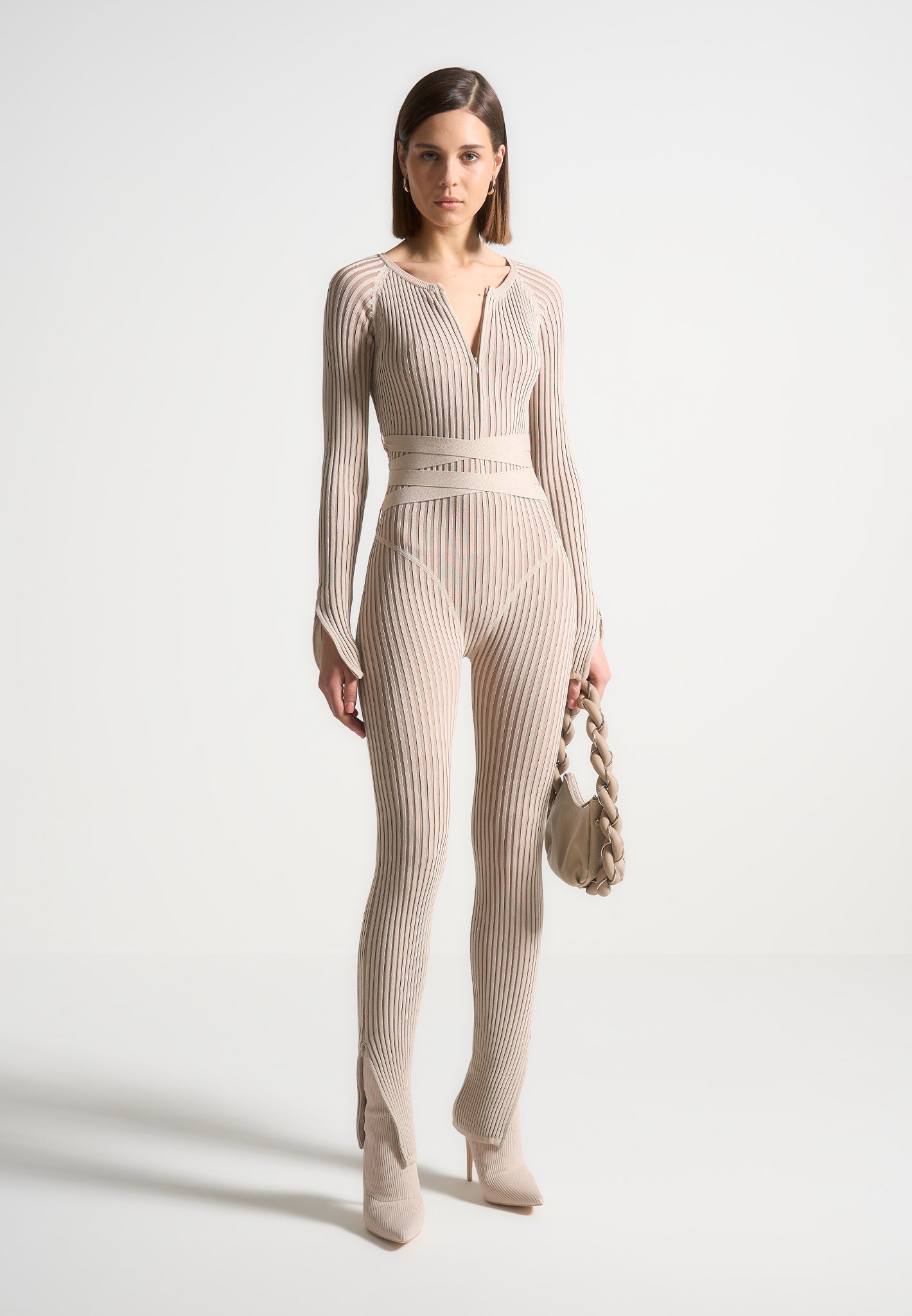 knitted-two-tone-jumpsuit-with-belt-beige-taupe 