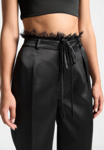 lace-waistband-satin-trousers-black