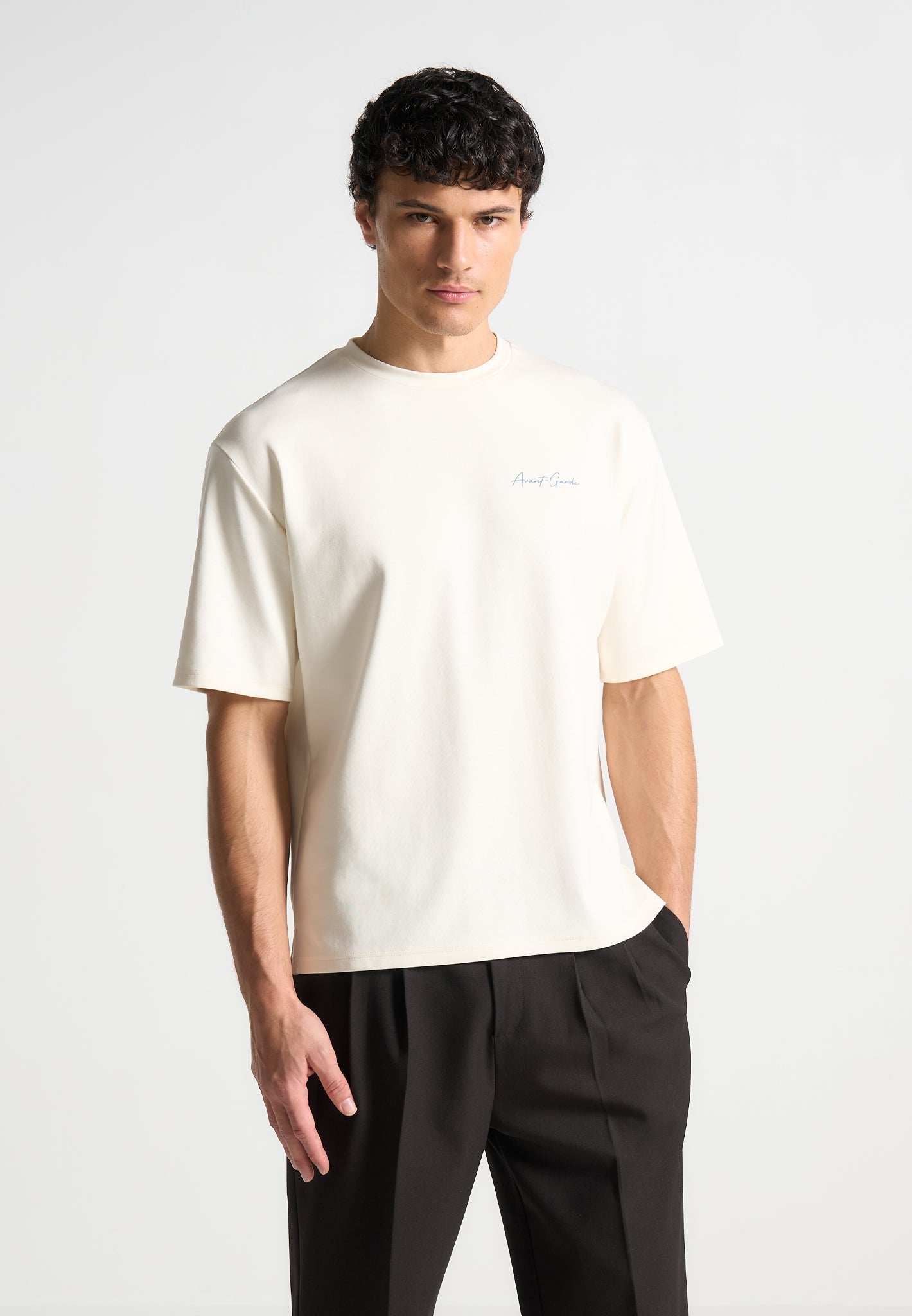 L‘Art - Cotton T-Shirt - Cream