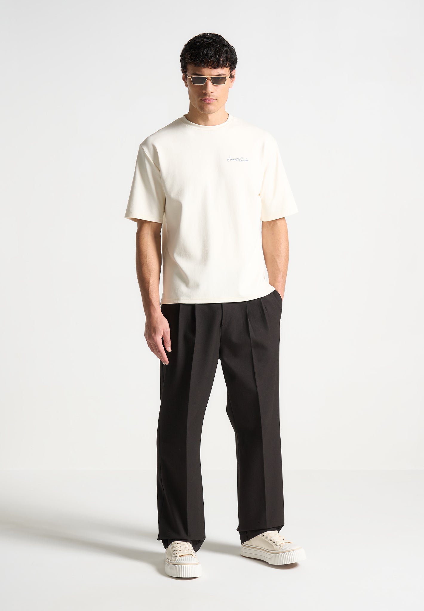 L‘Art - Cotton T-Shirt - Cream