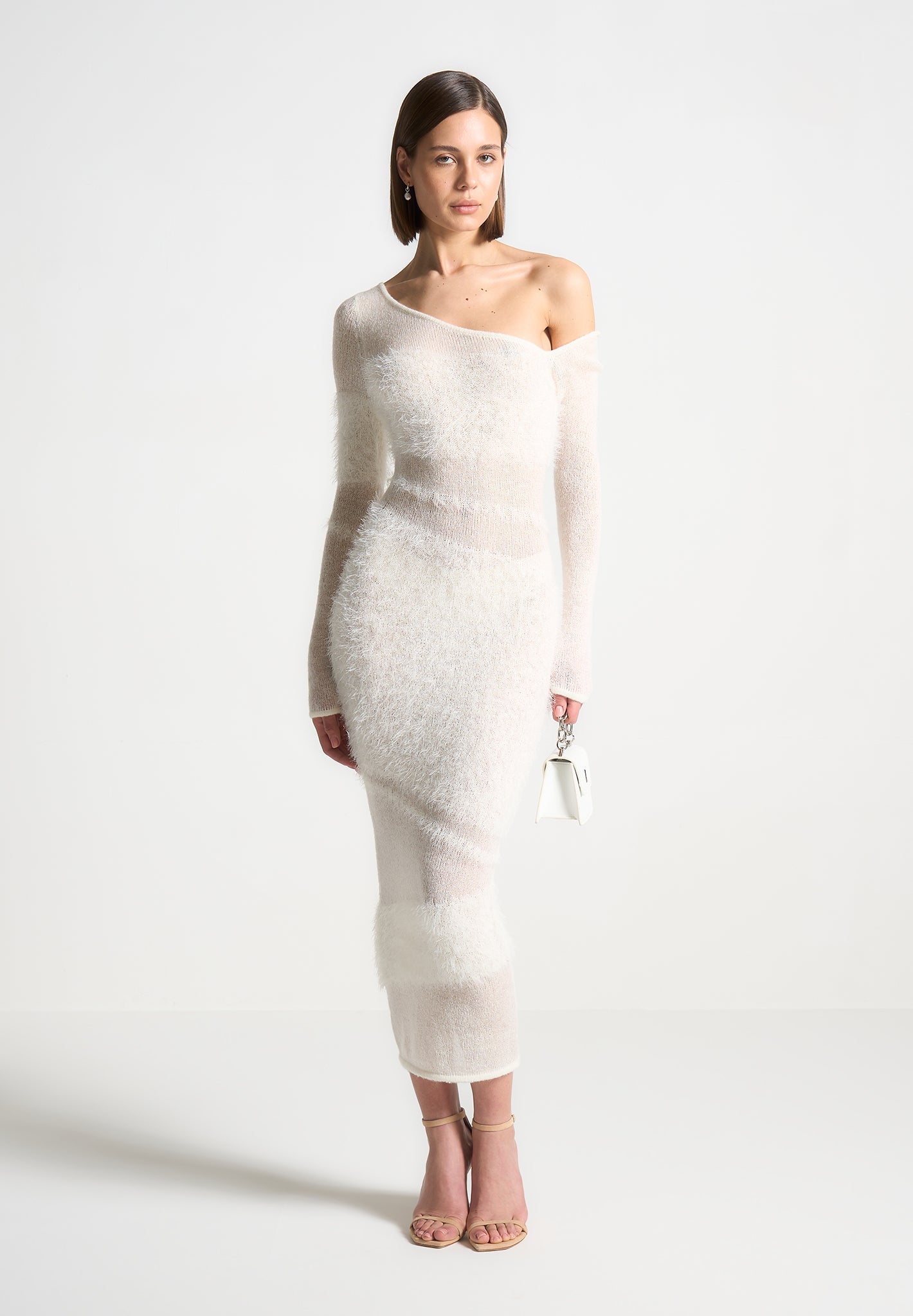 thumbnail image 2 of The Drop Women's Stevie Off-The-Shoulder Maxi Dress - Knit Comfort For Casual & Dressy Occasions 2 of 12