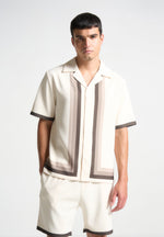 ombre-border-revere-shirt-cream-brown