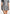 Rina - Pinstripe Pleated Skort - Grey
