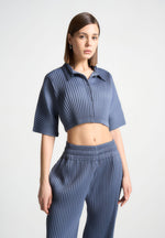 pleated-cropped-shirt-steel-blue-1