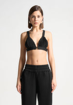 pleated-eiffel-bralette-black