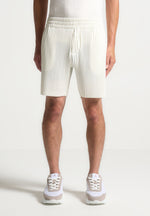 pleated-shorts-off-white