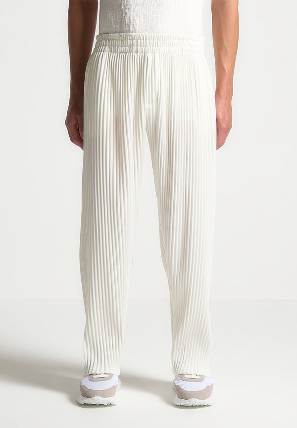 Jonas - Pleated Trousers - Off White