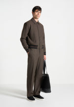 regular-fit-houndstooth-wool-blend-trousers-brown