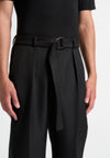 relaxed-fit-textured-belted-tailored-trousers-black