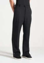 relaxed-fit-tailored-button-cuff-trousers-black