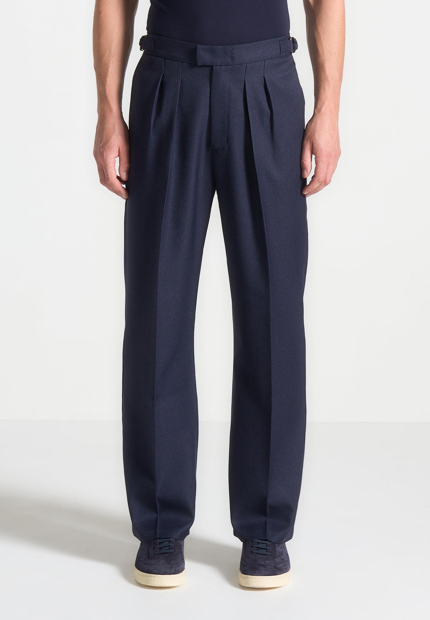 relaxed-fit-twin-pleat-tailored-trousers-navy