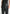 Serge - Relaxed Fit Leather Pleated Pants - Black