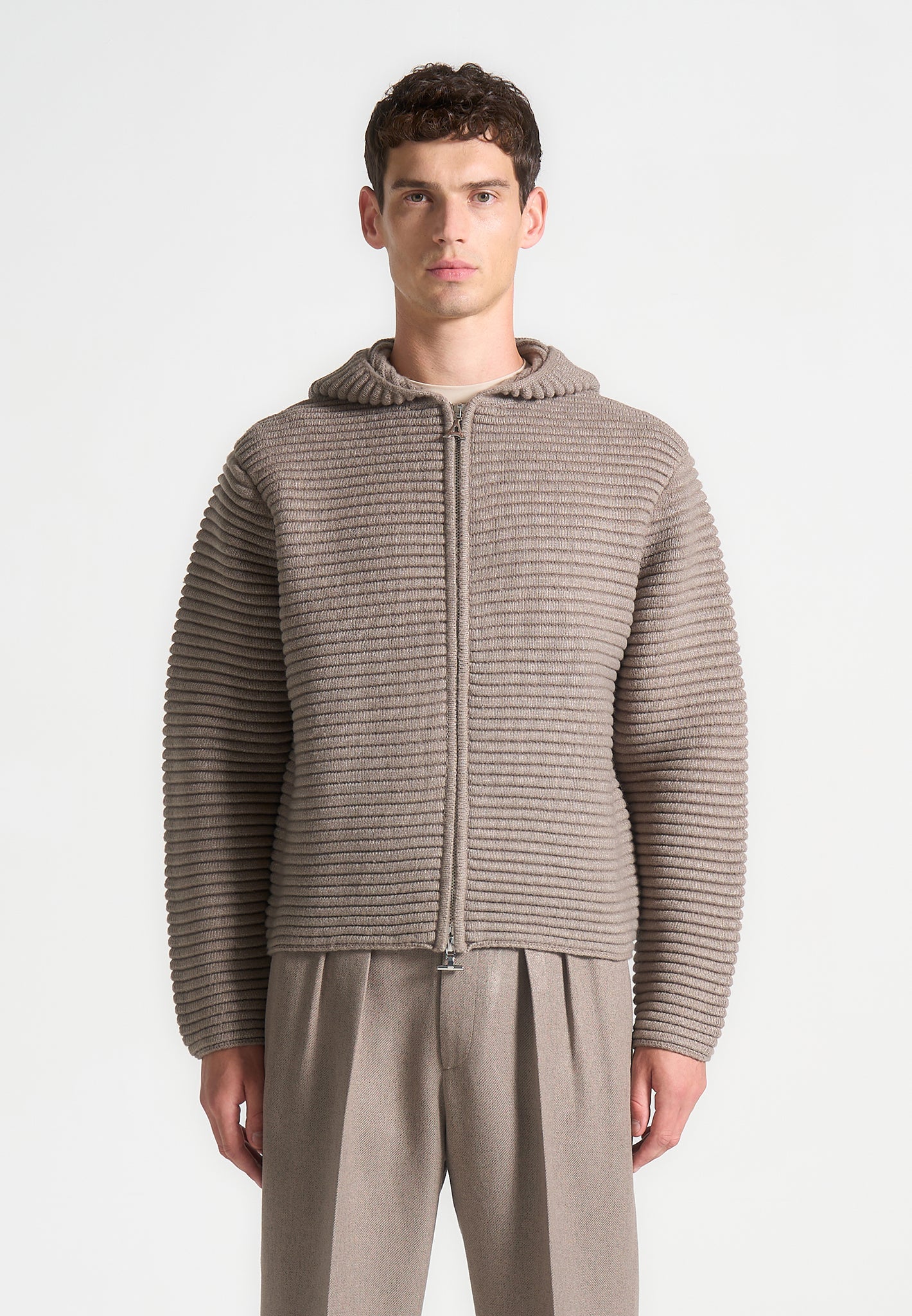 ribbed-knit-zip-up-hoodie-taupe