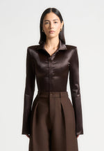 louise-wide-shoulder-satin-shirt-bodysuit-brown