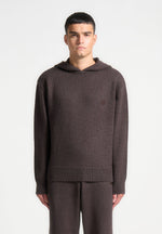 signature-knit-hoodie-brown