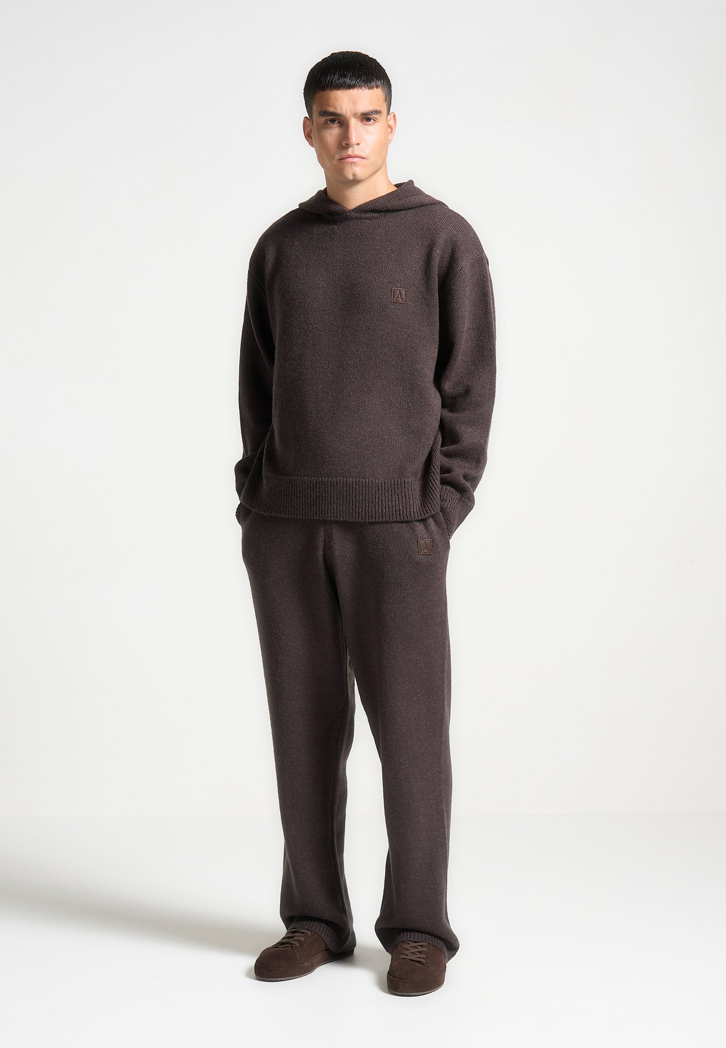 signature-knit-joggers-brown