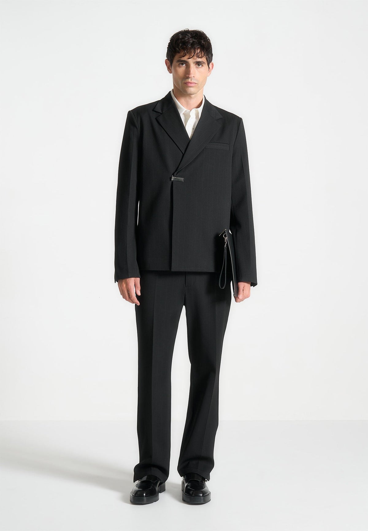 Tom - Slim Fit Tailored Stretch Dress Shirt - White