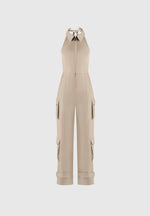 tailored-halterneck-cargo-jumpsuit-beige