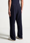 relaxed-fit-textured-belted-tailored-trousers-navy