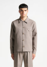leo-textured-tailored-long-sleeve-overshirt-taupe