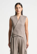 textured-tailored-wrap-waistcoat-taupe