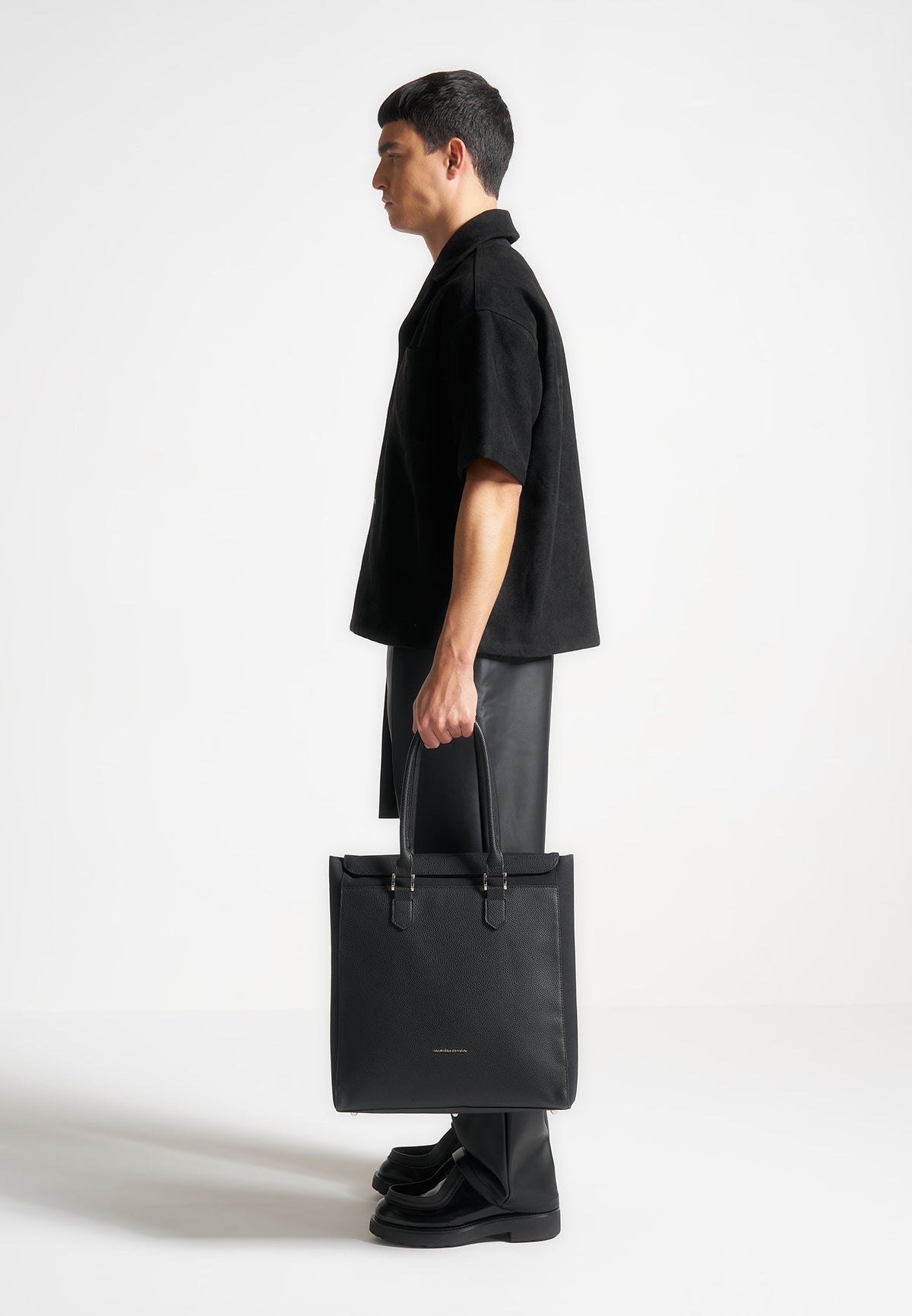 Sebastien - Tote Backpack - Black