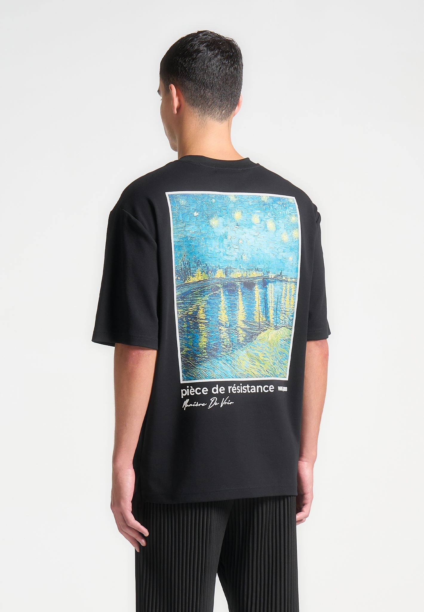 Piece De Resistance - Van Gogh T-Shirt - Black