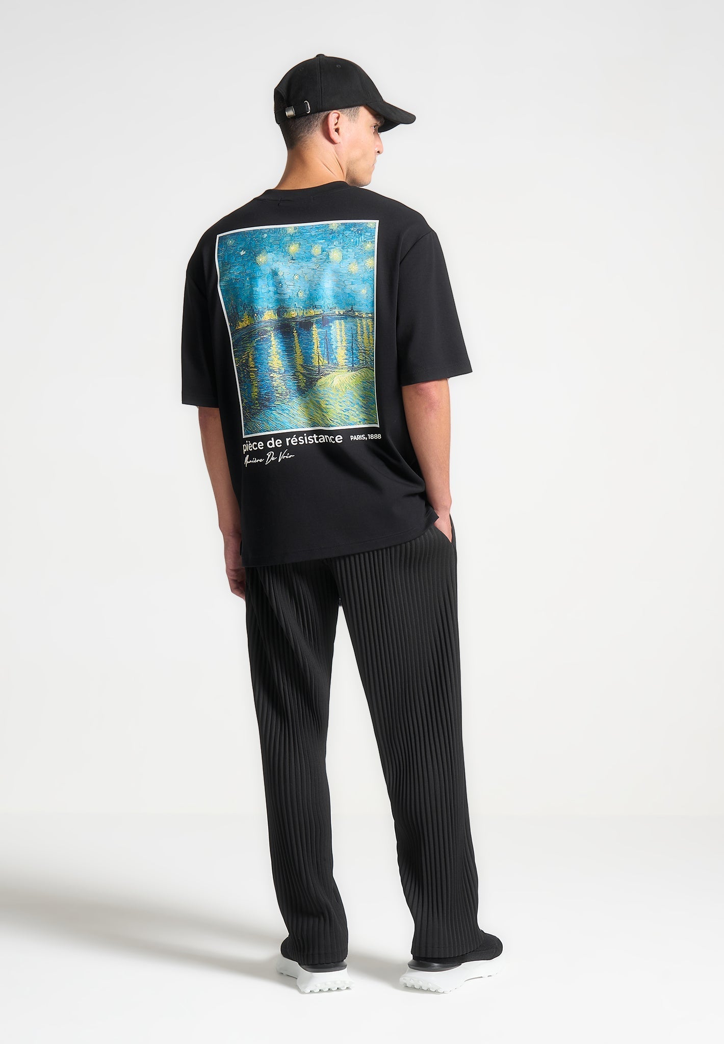 Piece De Resistance - Van Gogh T-Shirt - Black