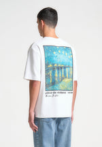 Piece De Resistance - Van Gogh Cotton T-Shirt - White
