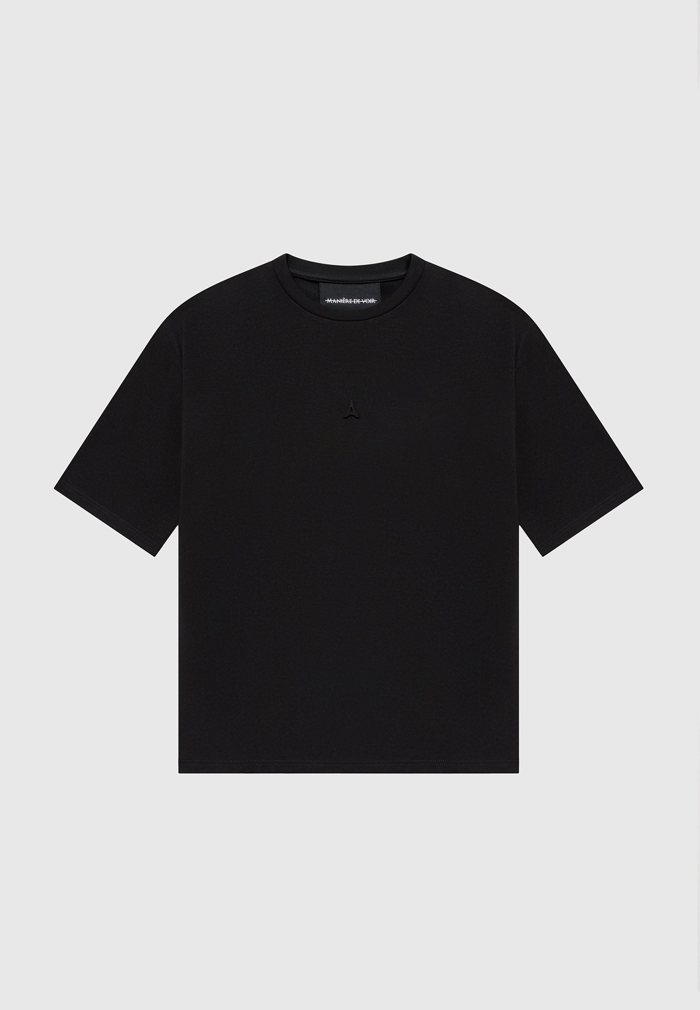 Self Portrait - Van Gogh Cotton T-Shirt - Black